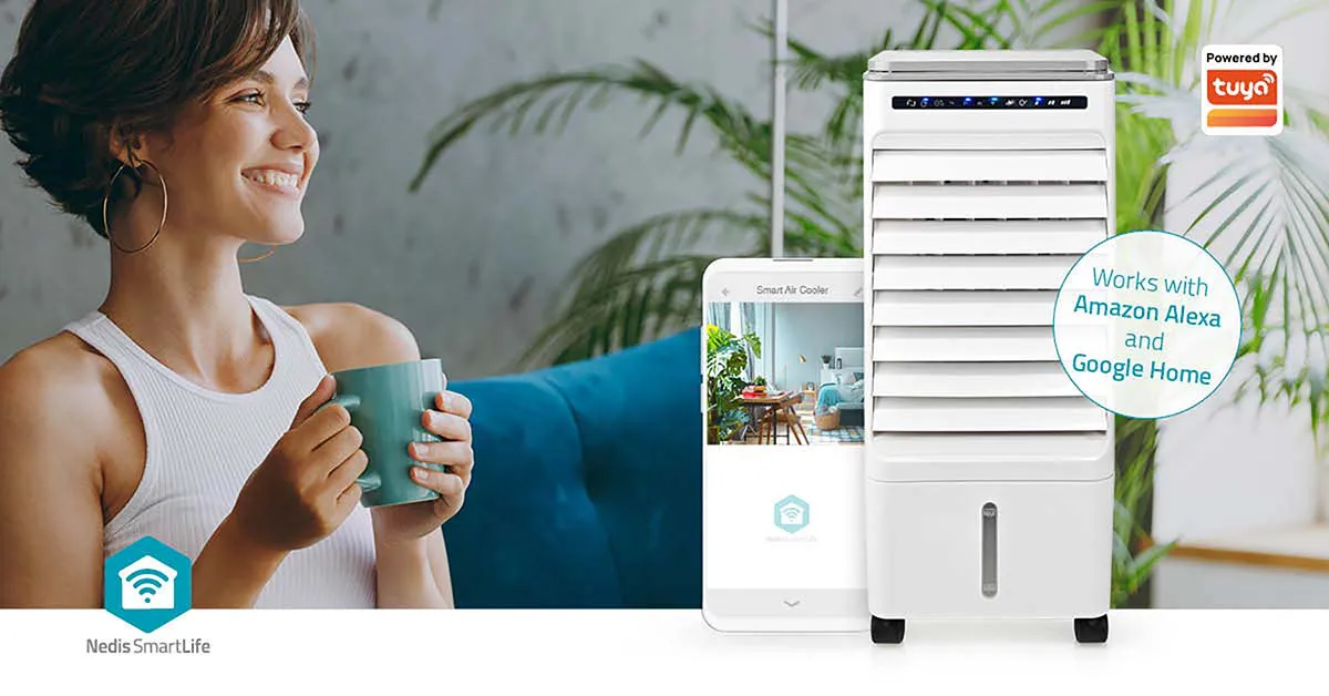 Luftkühler, tragbar, Turmventilator, Smart-Home, App-Steuerung