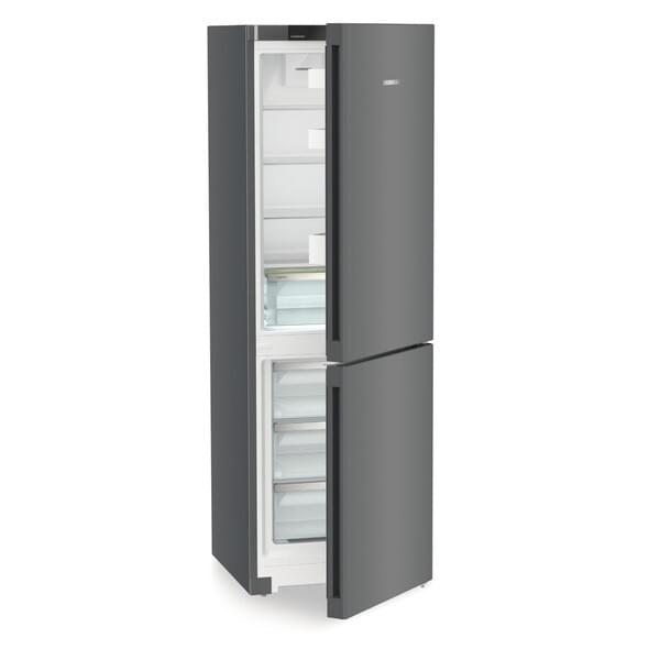 Kühlschrank, Unterschrän‌klicher Gefrierschrank, Zweiflügeliger, groß, grau