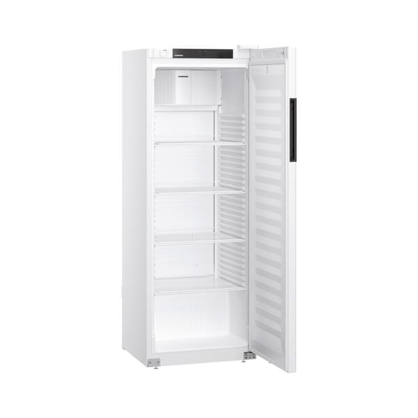 kühlschrank, weiss, einzel-tür, küchengerät, freier innenraum
