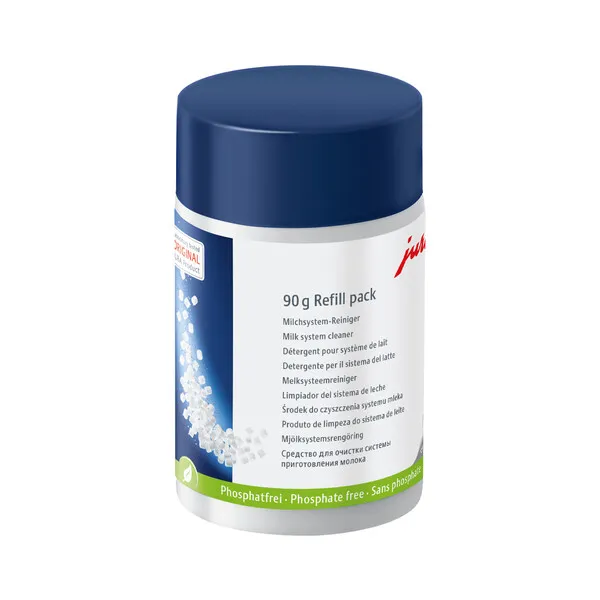 Milchsystemsreiniger, Nachfüllpack, 90 g, phosphatfrei, Detergentien-Tablettenbestandteile