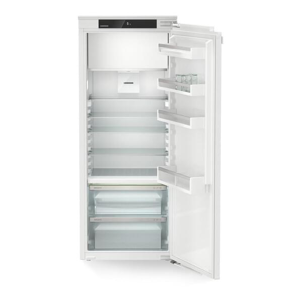 Kühlschrank, Hochschrank, Weiß, elektrisch, leere Regale
