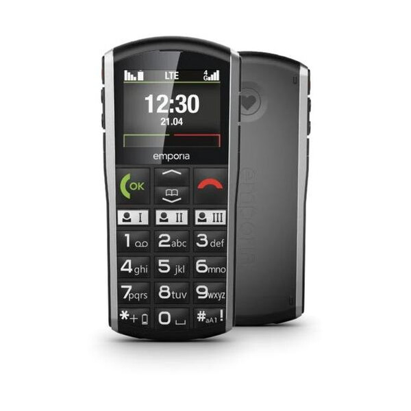Handy, Tastenhandy, Physischer Tastatur, 2G/3G, schwarz