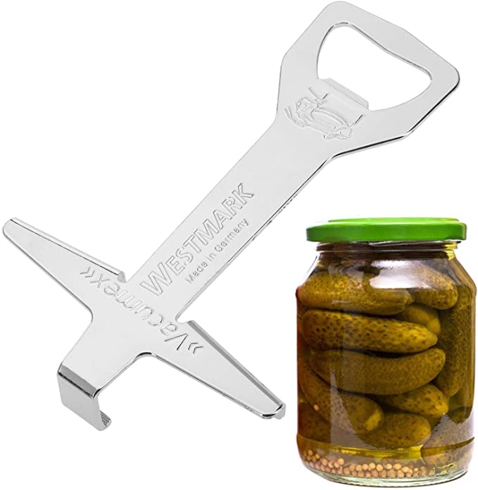 W-1838 Deckelöffner "Glory", Edelstahl