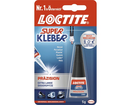 Loctite Superkleber 5Gr.flüssig, Präzision