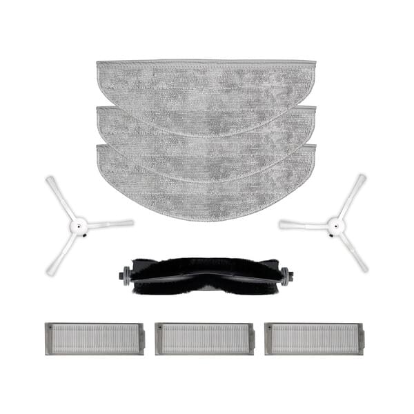 ZACO  Zubehör-Set für M1S 3x Feinpartikelfilter, 2x Seitenbürsten, 1x Kombibürste, 3x Mikrofaser-Wischtücher