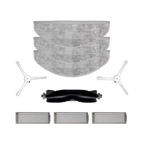 ZACO  Zubehör-Set für M1S 3x Feinpartikelfilter, 2x Seitenbürsten, 1x Kombibürste, 3x Mikrofaser-Wischtücher