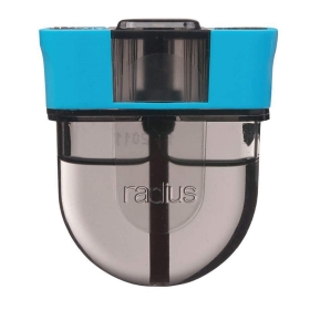 Bodenrolle, Teppichwerkzeug, Radius-Sperre, blaue Kunststoff, Metallgehäuse