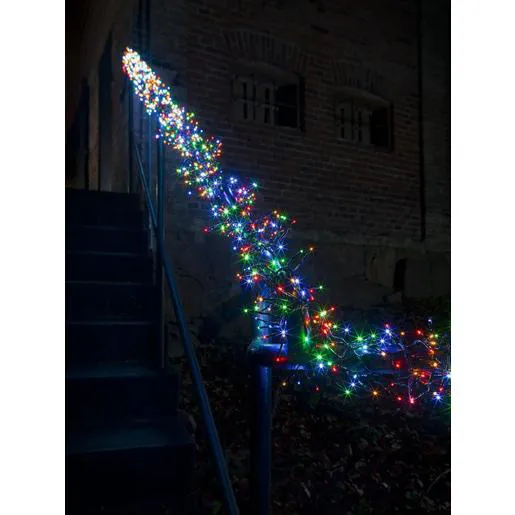 Beleuchtung, Backstein, Wohnen, Treppe, Weihnachtsdekorationen