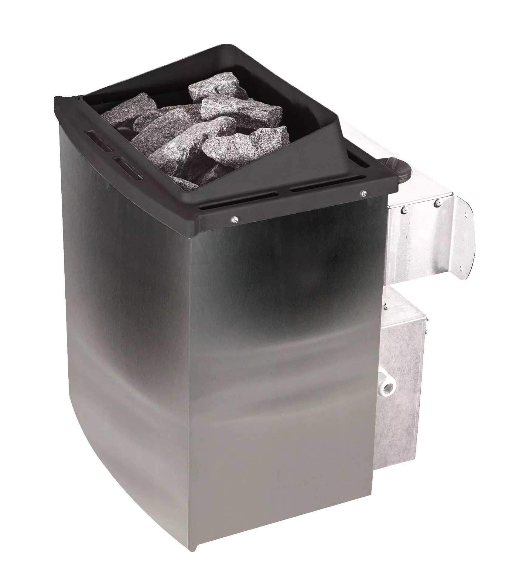 Karibu Saunaofen mit integrierter Steuerung 9kW 66600 33edelstahl