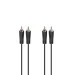 Hama 205093 Audio Kabel 5m 2 Cinch Stecker - 2 Cinch Stecker