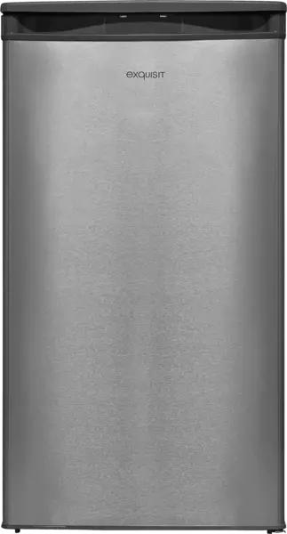 Exquesit Kühlschrank KS85-V-091E, inoxlook