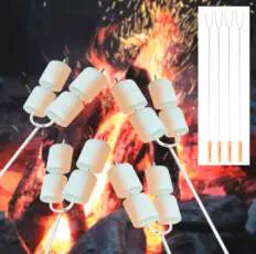 campfire,  Marshmallows, geröstete Marshmallows, Stockbrot?