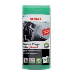 Reinigungsmittel, Kunststoffreiniger, Glänzend, grüne Deckel, Sonax