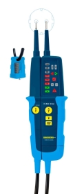 Multimeter, Display digital, Bewegl. Messgerät, Blau, Messleitungen