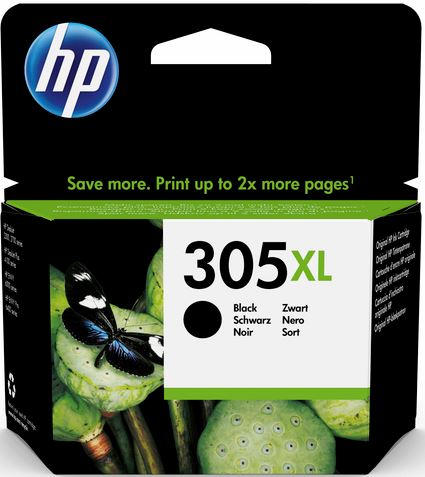 HP Tintenpatrone Nr.305XL, black
