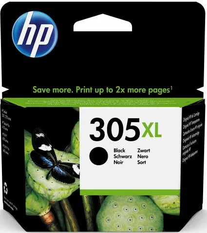 HP Tintenpatrone Nr.305XL, black