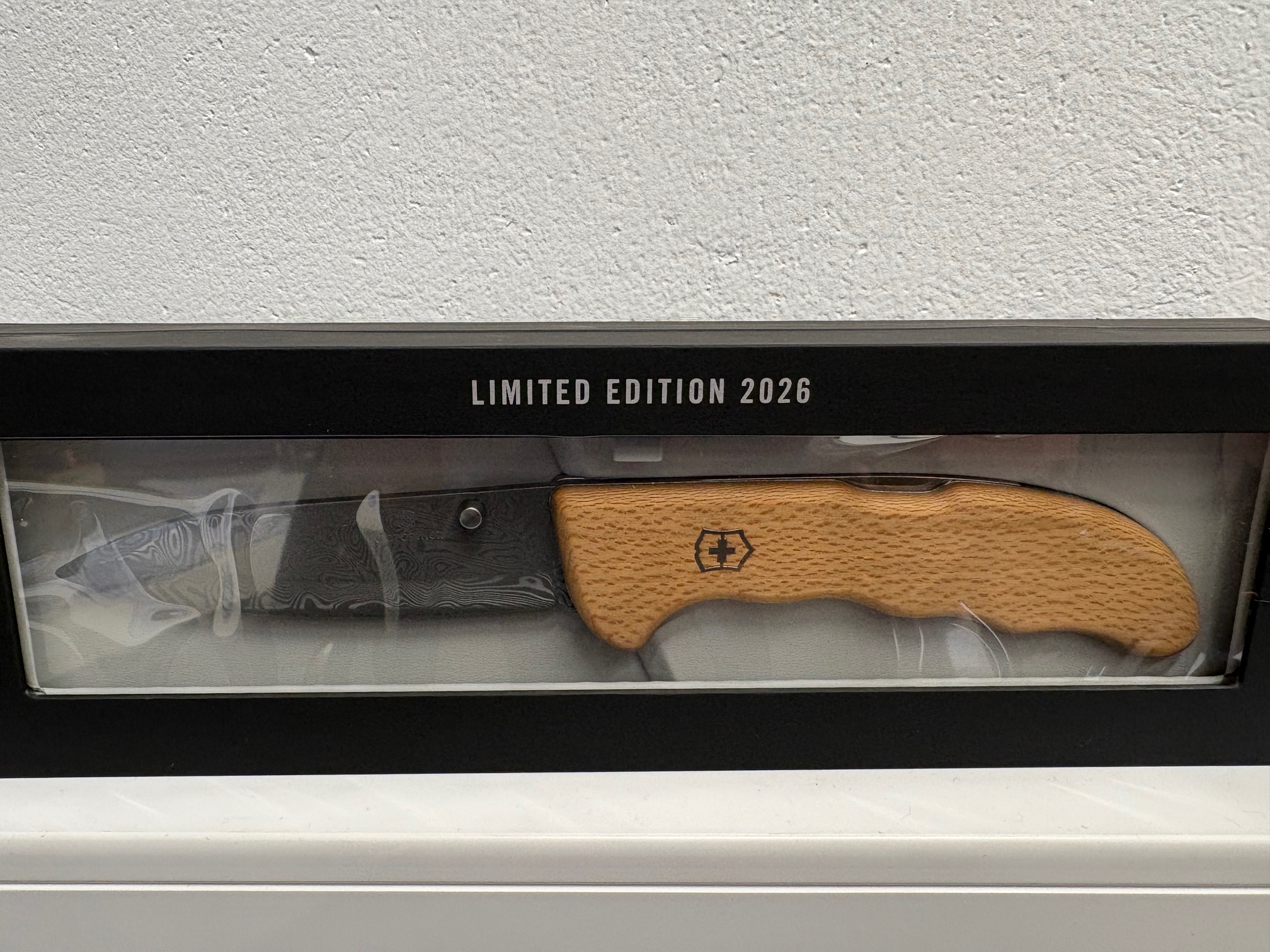 Messer, Klappmesser, Holzgriff, Limitierte Auflage, Victorinox-Logo