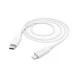 Hama 201598 USB-Kabel, USB-C-Lightning, 1m, ws