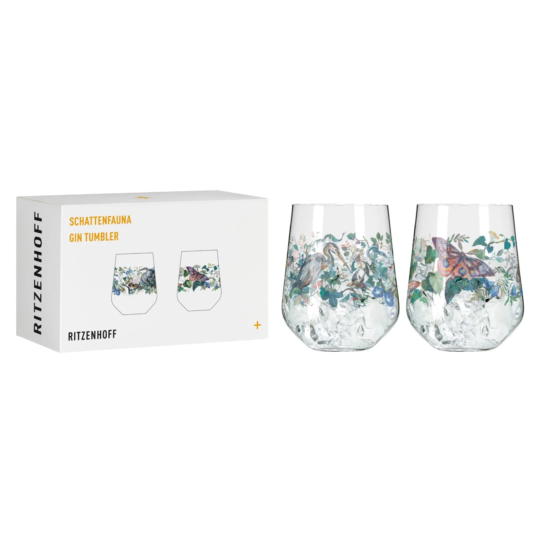 3701004 Ritzenhoff  Schattenfauna Gin Tumbler