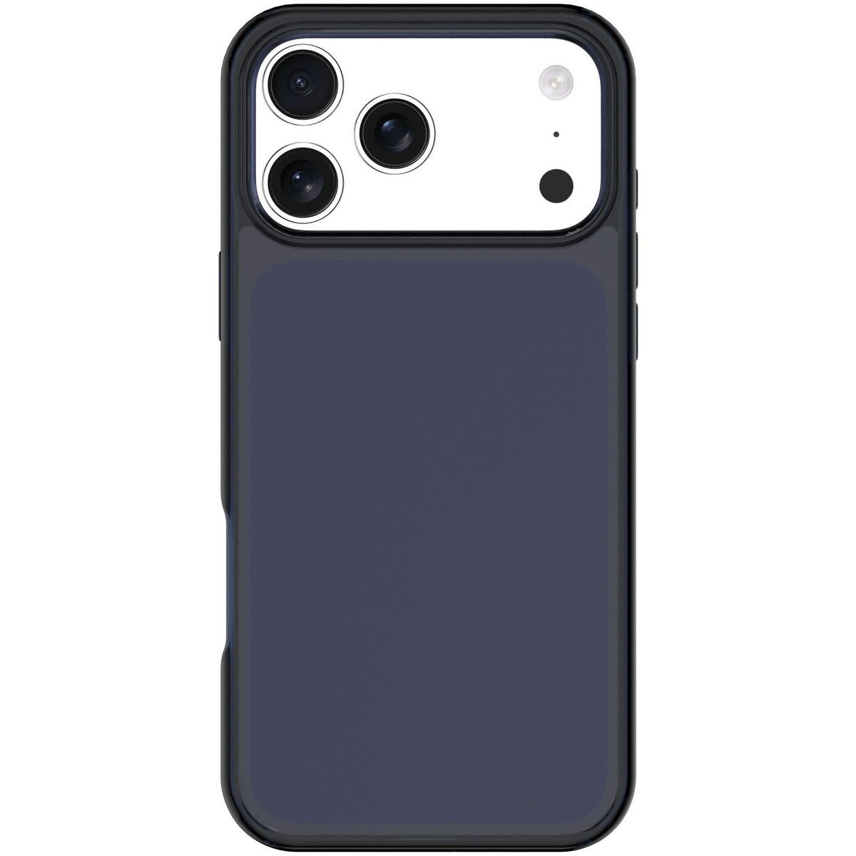 Handyhülle, iPhone, Dreifachkamera, dunkelblau, Schutzhülle