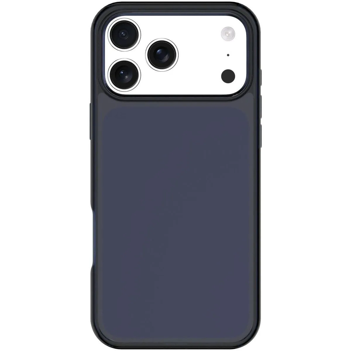 Handyhülle, iPhone, Dreifachkamera, dunkelblau, Schutzhülle
