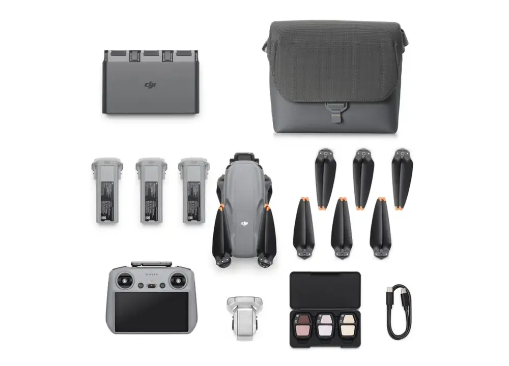 8044 DJI  Air 3S Fly More Combo (DJI RC2)