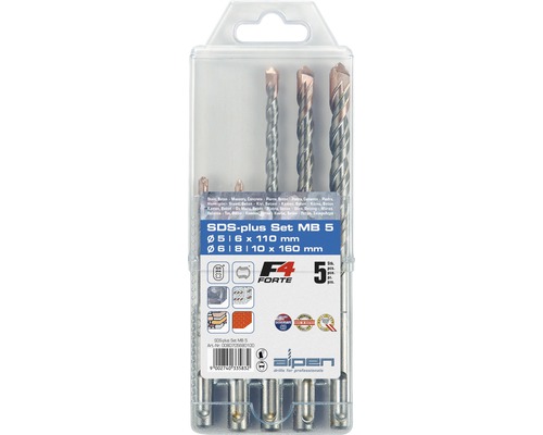 3e-1040380 Hammerbohrersatz SDS-plus