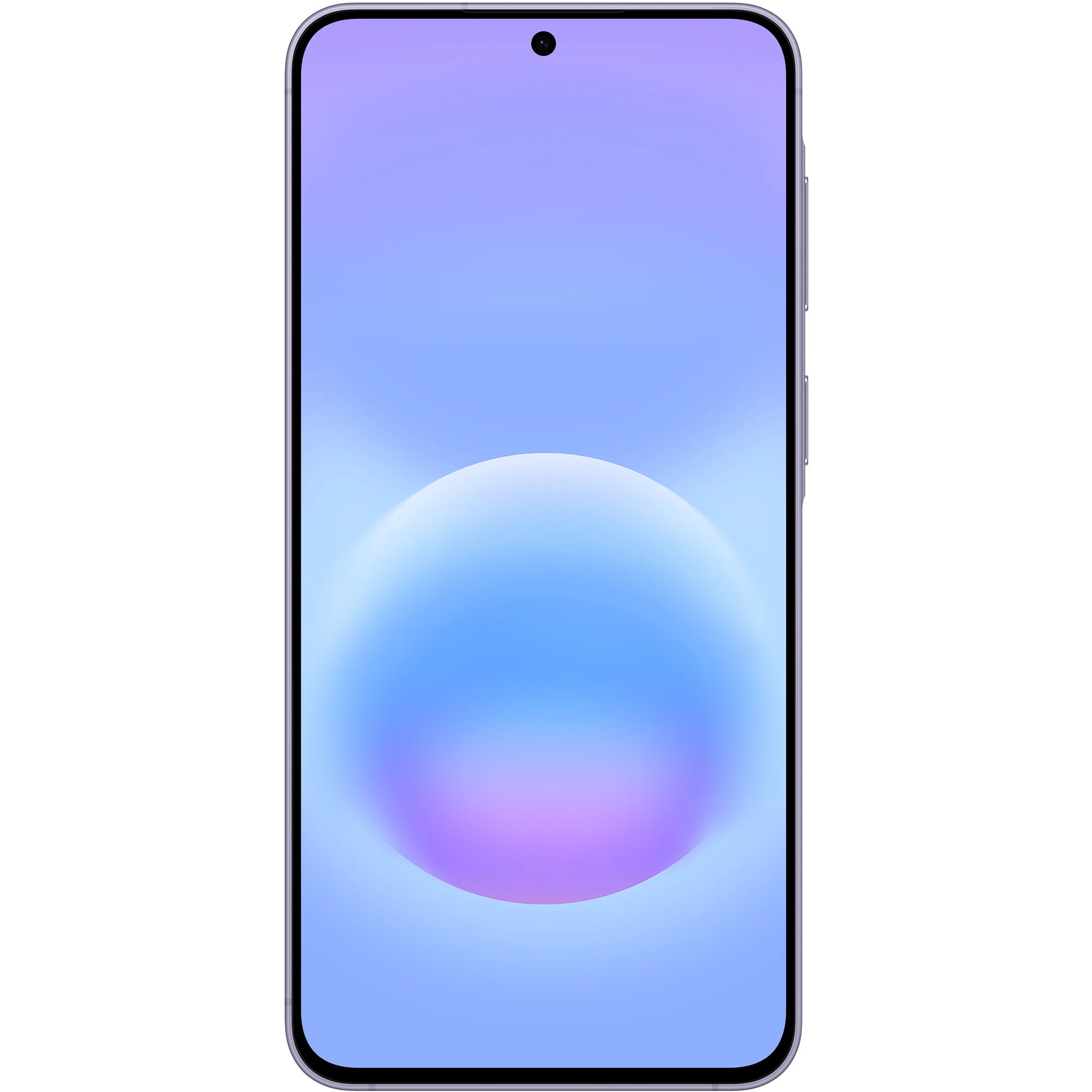 Smartphone, Frontkamera, Bezelless, Blaugradient, runder Display