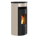 Sando 60l Taupe Rauchrohranschluss oben