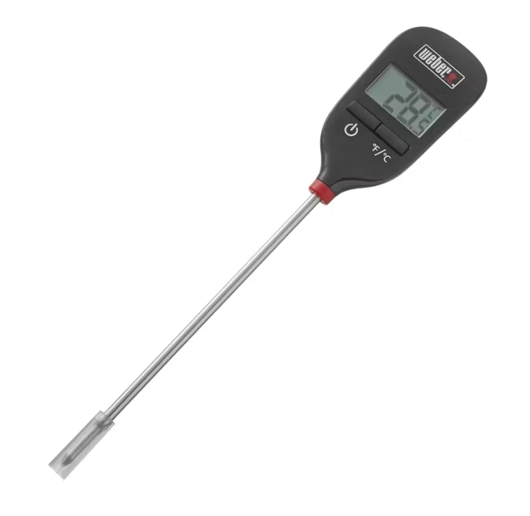 digitales Thermometer, Fleischthermometer, Messfühler, Temperatursonde, Edelstahlstift