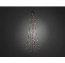 6361-820 LED Baumlichtermantel Lichterkette 200x bernstein