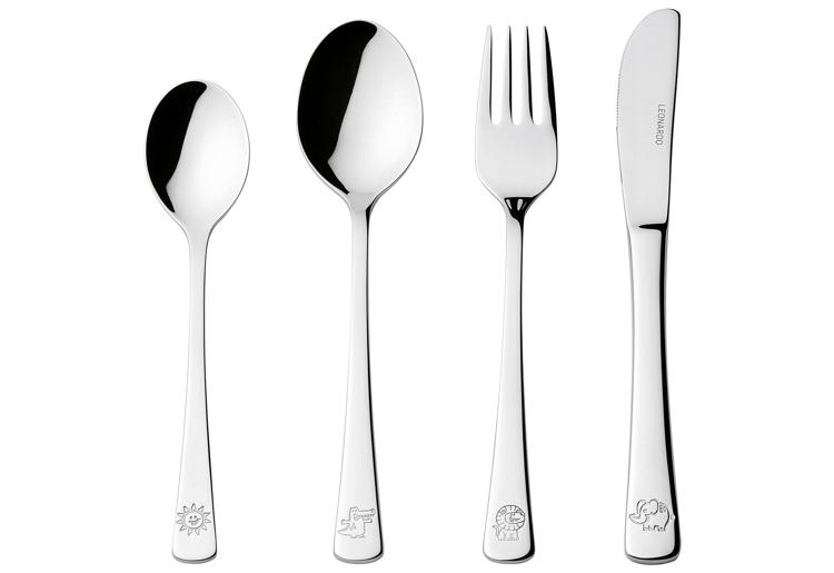 löffel, stahl, besteck, set, silber