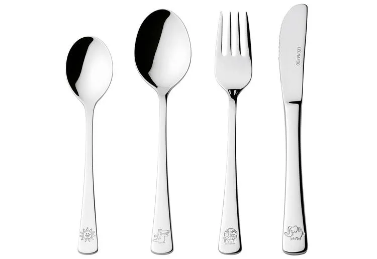 löffel, stahl, besteck, set, silber