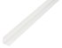 Alberts 1226473 Winkelprofil,15x15x1.2/m PVC, ws