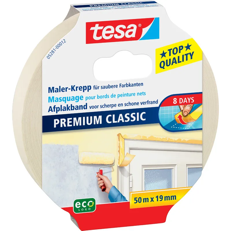 05281-0012-07  Tesa Malerband Classic 50m:19mm