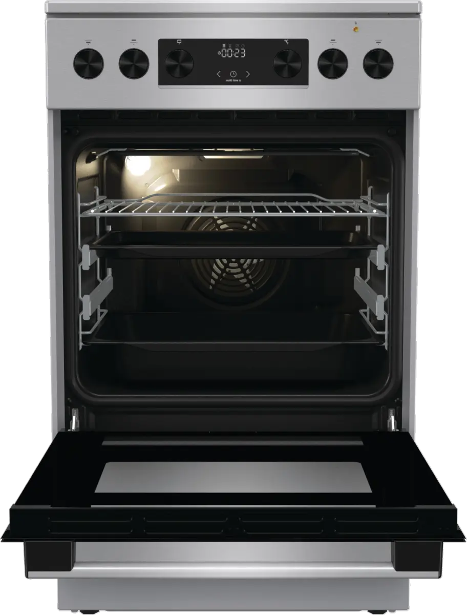 Backofen, Elektrisch, Edelstahl, Schwarz? not, Umluft? not