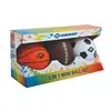 970165 3 in 1 Mini Ball Set  Soccer/ Basketball/ Football