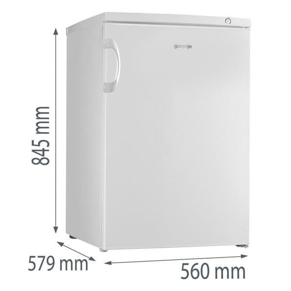 Gerät, Kühlschrank, Kompakt, weiß, freistehend