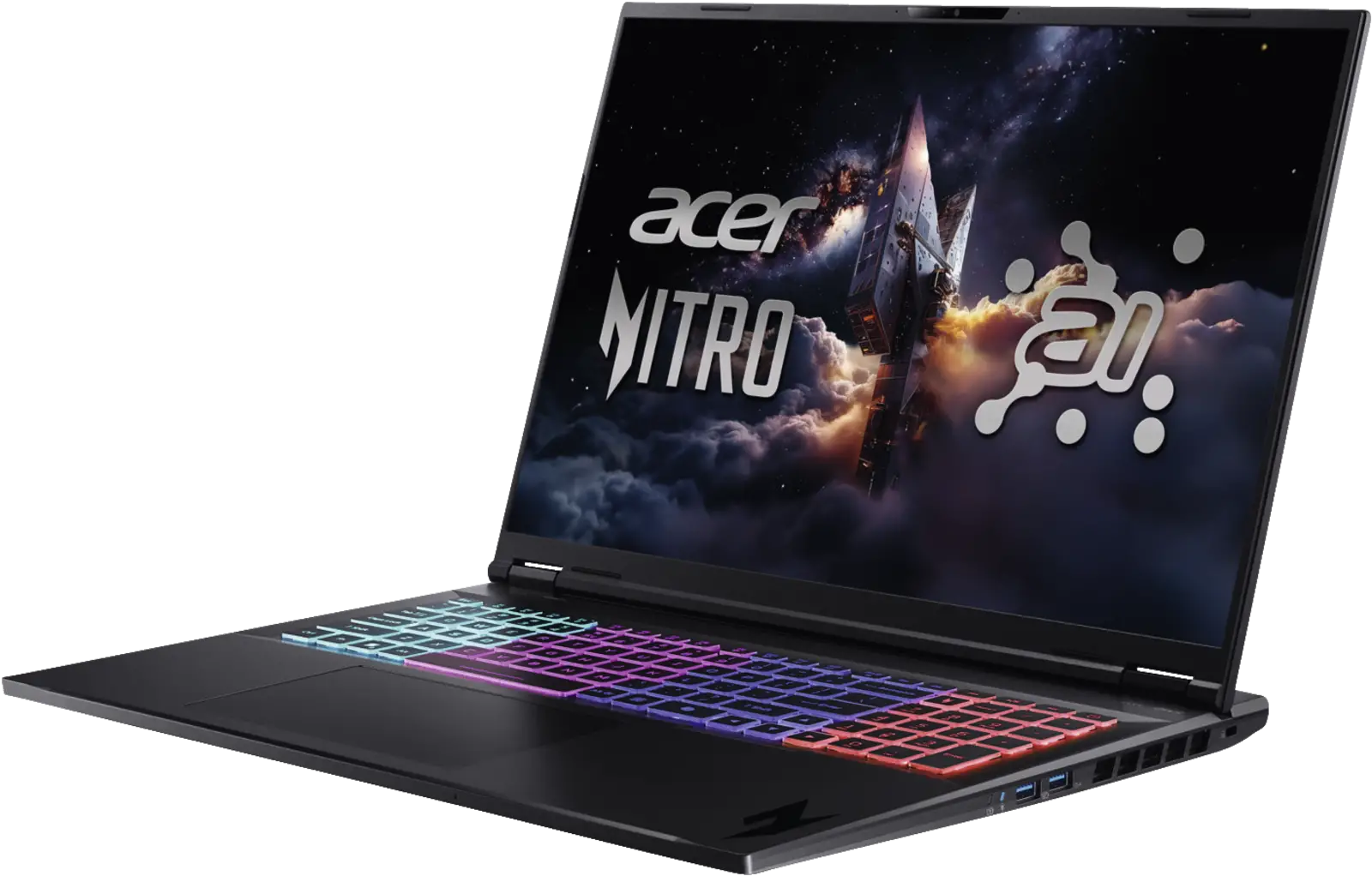 laptop, Gaming, RGB-Tastatur, LED-Beleuchtung, Bildschirmgrafik