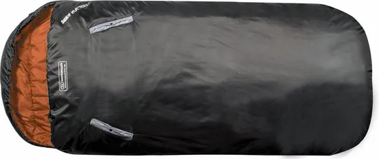 Schlafsack Adult SB050-BK Sleephuggertzes 250 black/orange