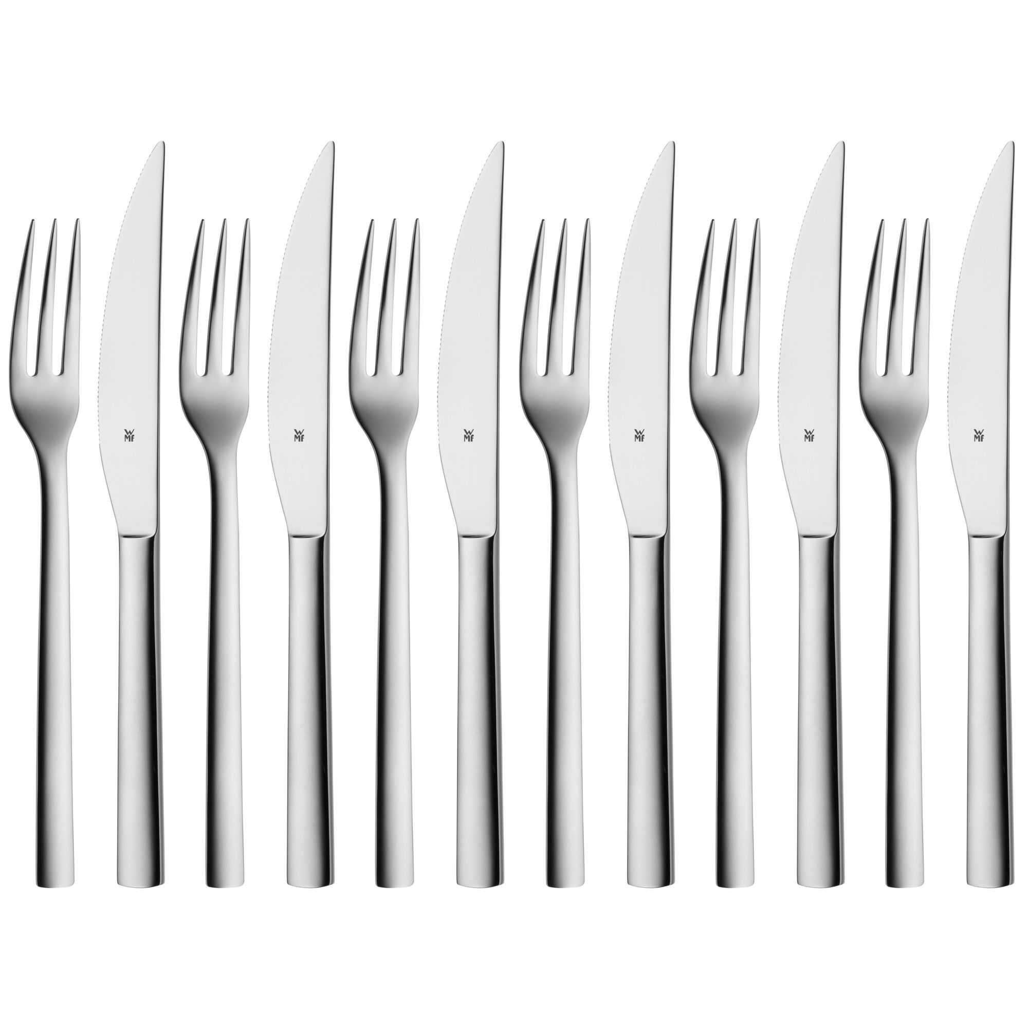 WMF Steakbesteck Set 12Stk. Nuova