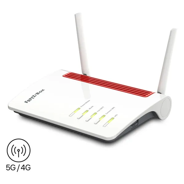 Router, Drahtlos, Dualantenne, 5G/4G, Weiß