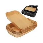 Backpapier für Heißluftfritteuse 31x20.5cm 100 Stück