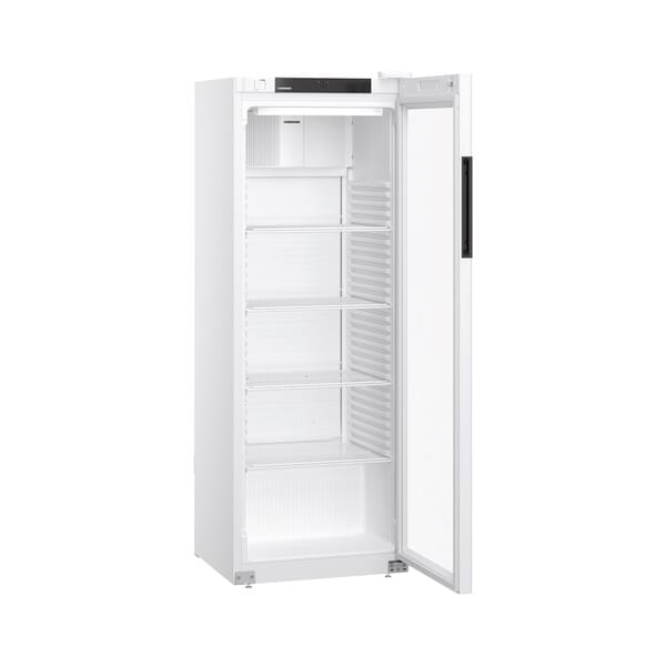 Kühlschrank, Aufrecht, Weiß, leer, Regale