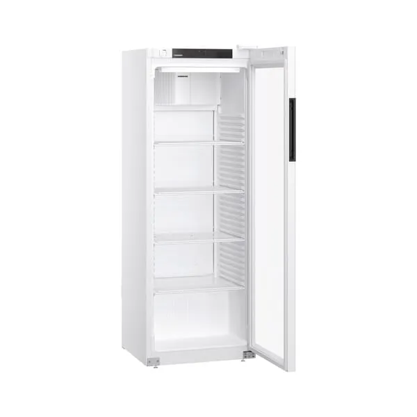 Kühlschrank, Aufrecht, Weiß, leer, Regale