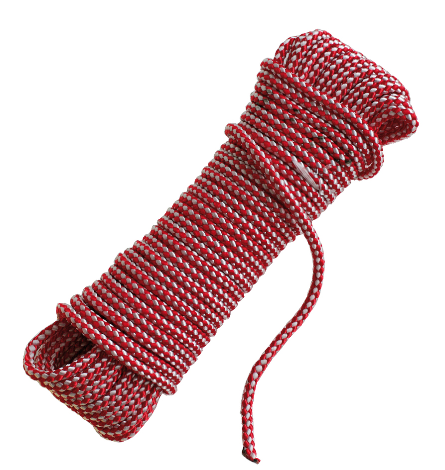 MFS15PES Multifunktionsseil 6 mm, 15 m PES, max. Belastung 50 kg Reissfestigkeit ca. 190 kg