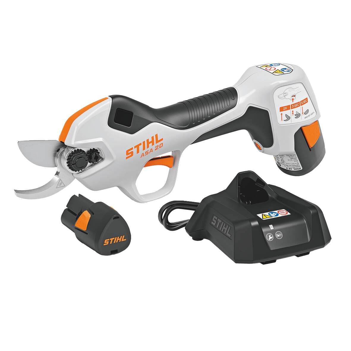 Entlauber, kabellos, Schere, Batterie, Klingen