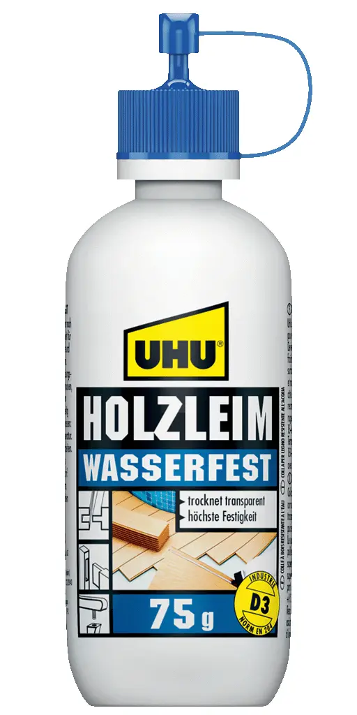 Uhu-48510 Holzleim D3 Wasserfest