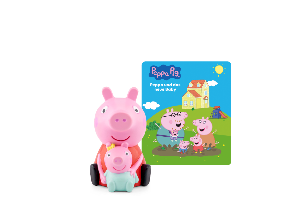 Schwein Spielzeug, rosa Schwein, Baby-Figur, Familien-Szene, Spielset