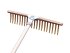 Nylon 17 Rasenrechen klein, gebogen, 150cm Linde